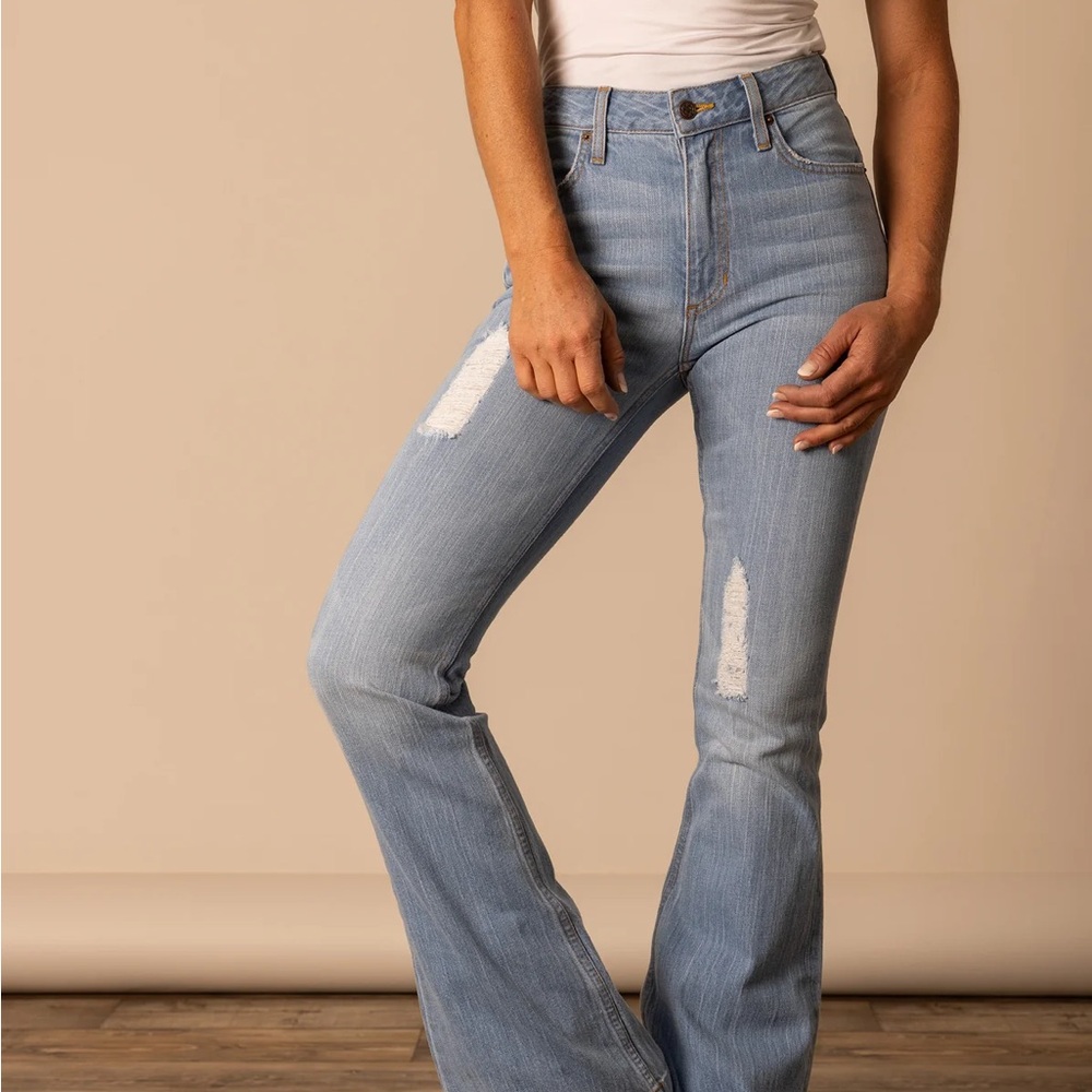 Jennifer Sugar Fade bootcut Kimes women’s jeans